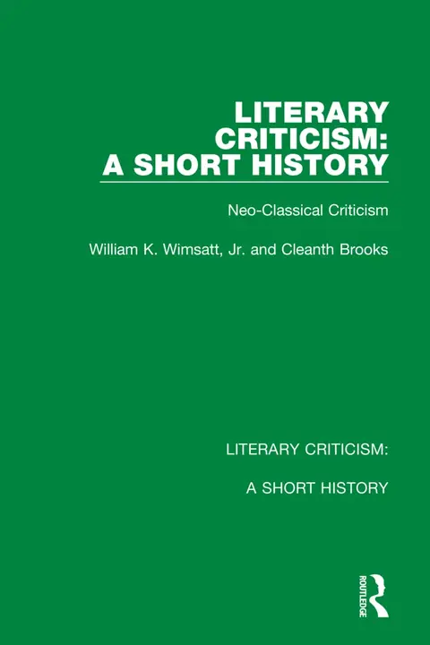Cover of Literary Criticism