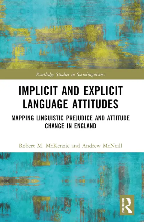 Cover of Implicit and Explicit Language Attitudes