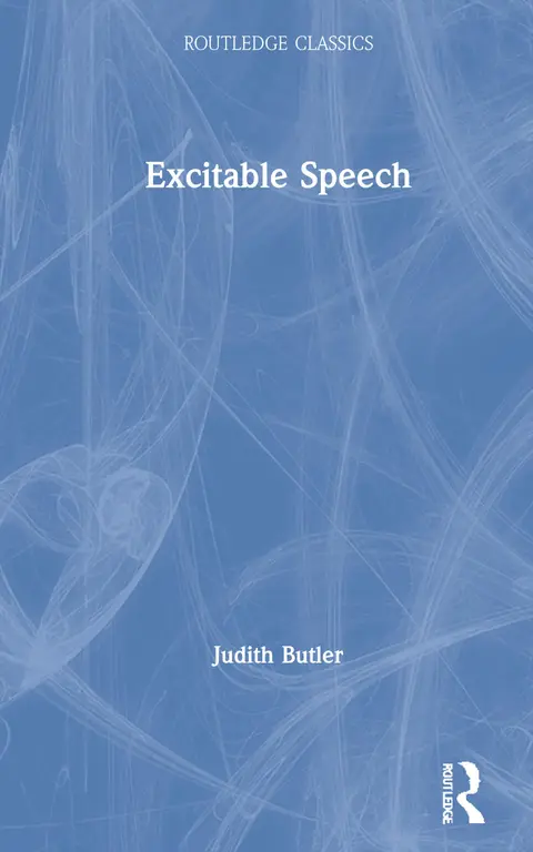 Cover of Excitable Speech