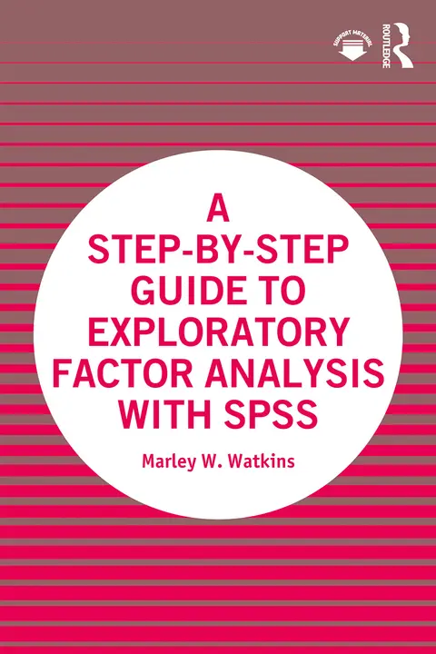 Cover of Step by Step Guide to Exploratory Factor Analysis with Spss