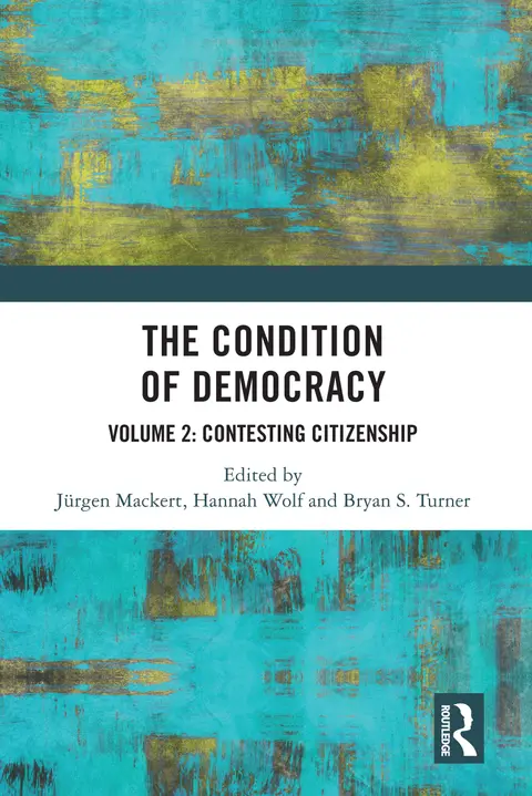 Cover of Contesting Citizenship