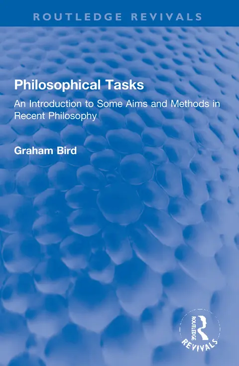 Cover of Philosophical Tasks