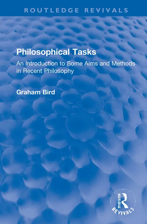 Cover of Philosophical Tasks