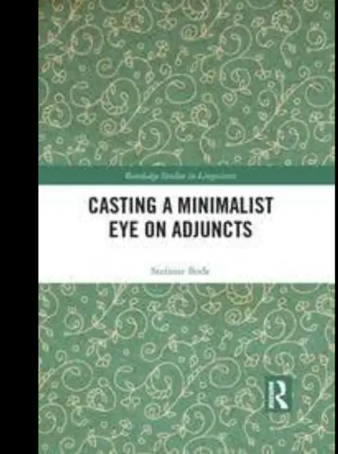Cover of Casting a Minimalist Eye on Adjuncts