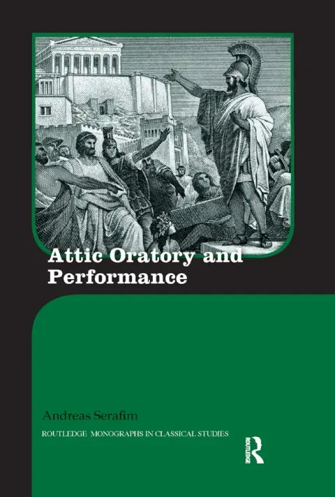 Cover of Attic Oratory and Performance