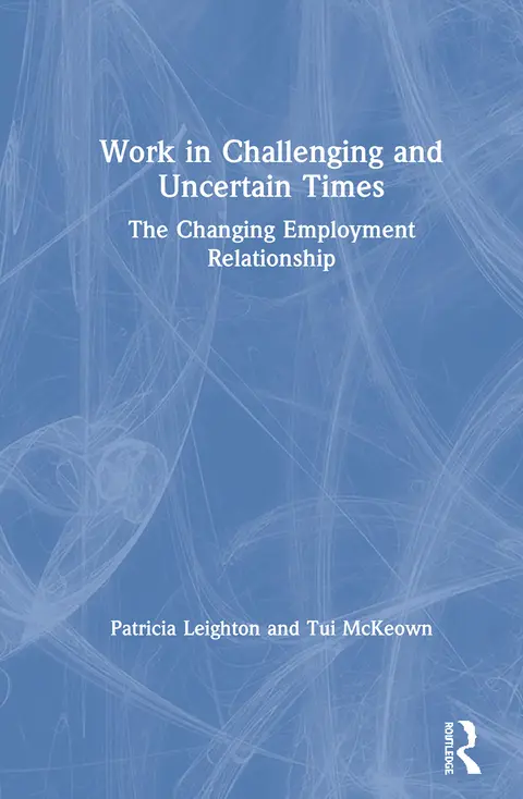 Cover of Work in Challenging and Uncertain Times