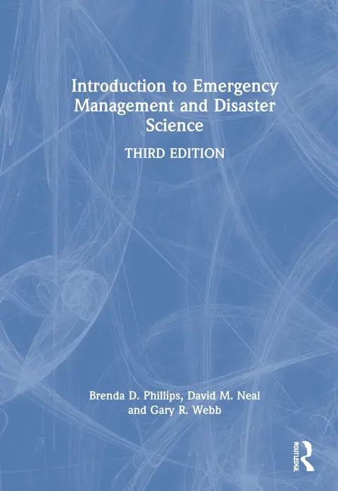 Cover of Introduction to Emergency Management and Disaster Science