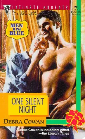 Cover of One Silent Night (Men in Blue)
