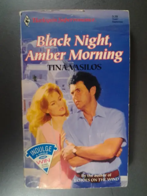 Cover of Black Night,Amber Morning
