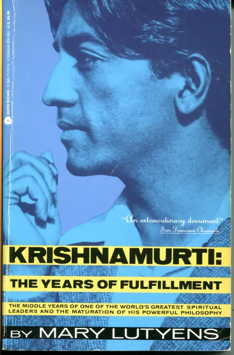 Cover of Krishnamurti