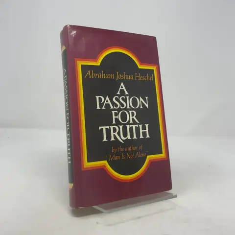Cover of A passion for truth