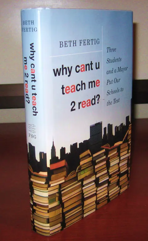 Cover of Why cant U teach me 2 read?