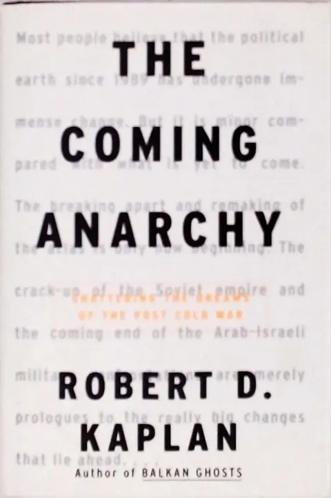 Cover of The Coming Anarchy