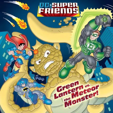 Cover of Green Lantern Vs. the Meteor Monster!