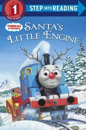 Cover of Santa's Little Engine (Thomas & Friends)