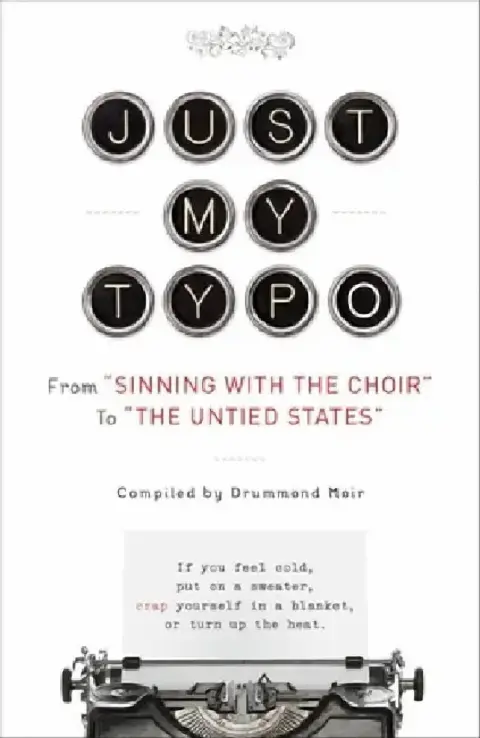 Cover of Just My Typo
