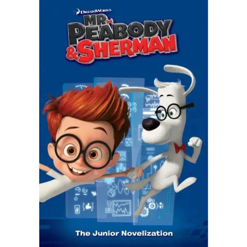 Cover of Mr. Peabody & Sherman Junior Novelization
