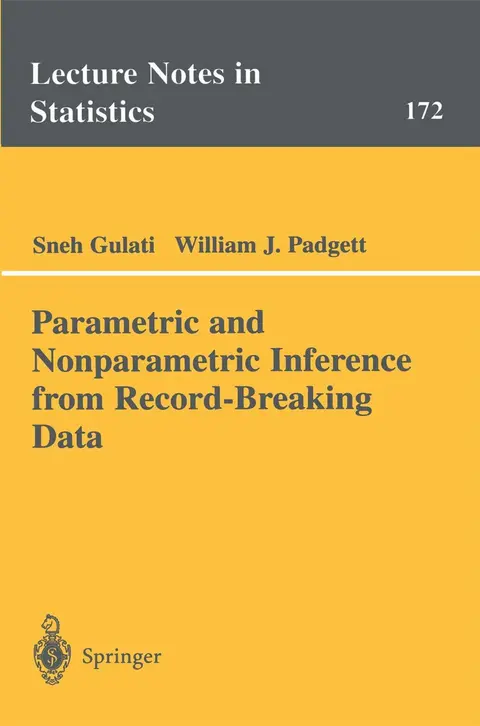 Cover of Parametric and Nonparametric Inference from Record-Breaking Data
