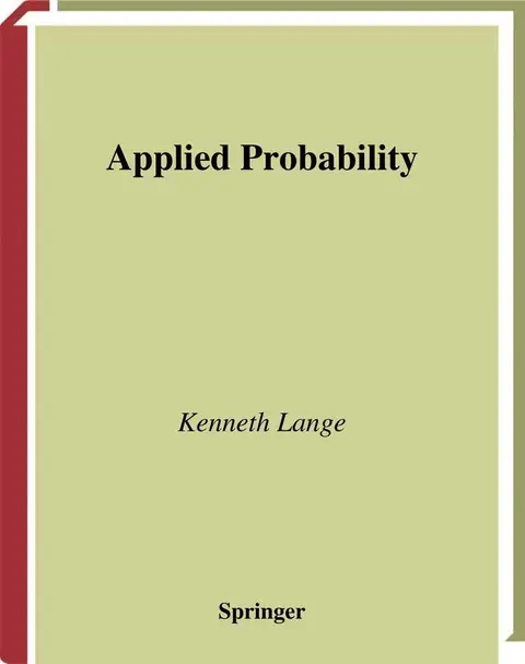 Cover of Applied Probability