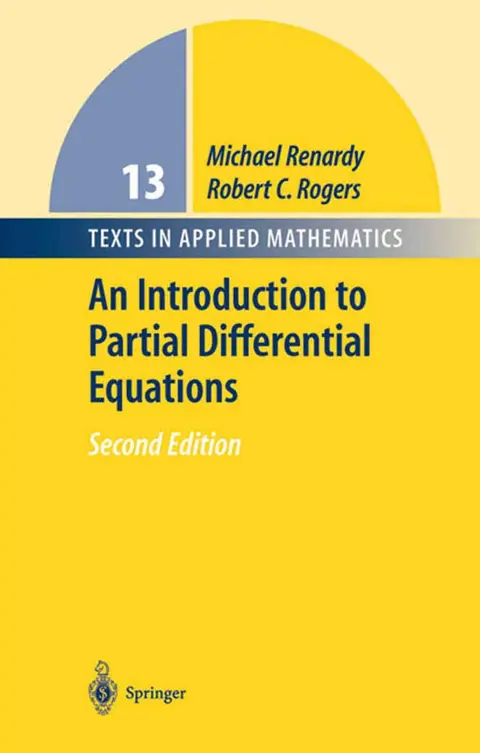 Cover of An Introduction to Partial Differential Equations