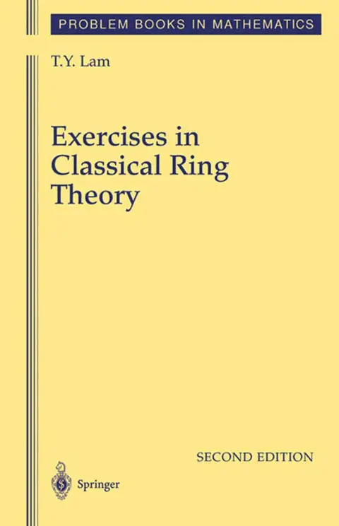 Cover of Exercises in Classical Ring Theory