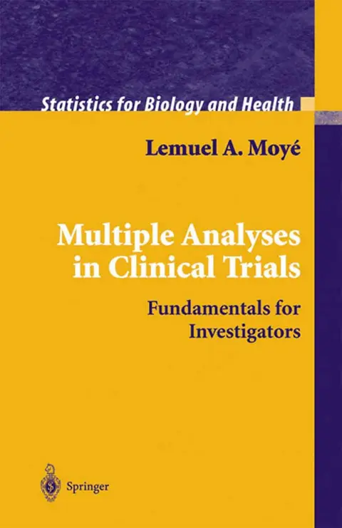 Cover of Multiple Analyses in Clinical Trials