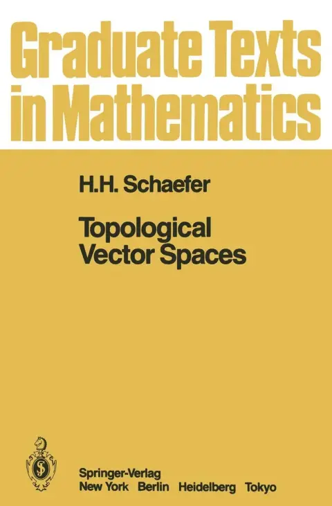 Cover of Topological Vector Spaces