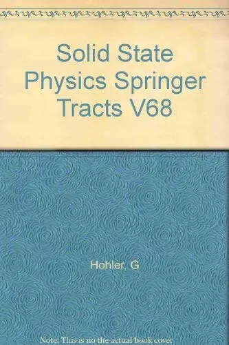 Cover of Solid State Physics Springer Tracts V68