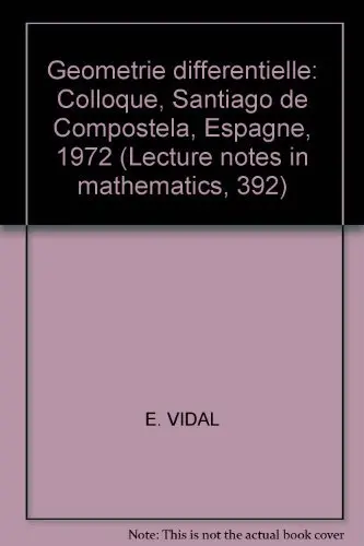 Cover of Ge´ome´trie diffe´rentielle