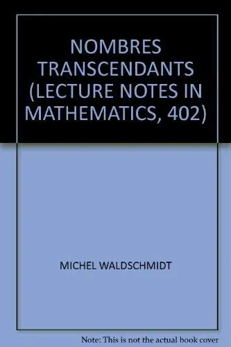 Cover of Nombres transcendants
