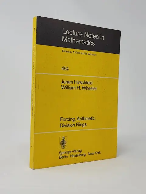 Cover of Forcing, Arithmetic, Division Rings