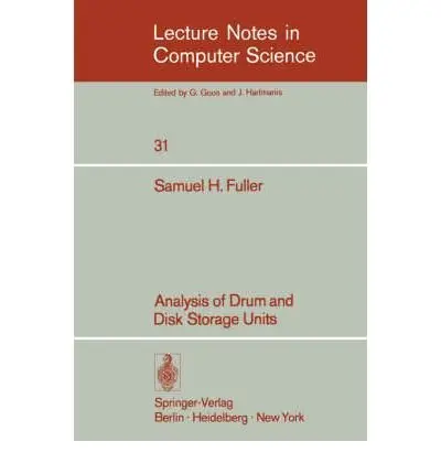 Cover of Analysis of Drum and Disk Storage Units