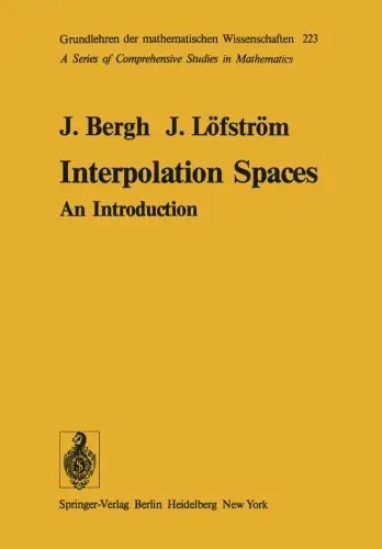 Cover of Interpolation Spaces
