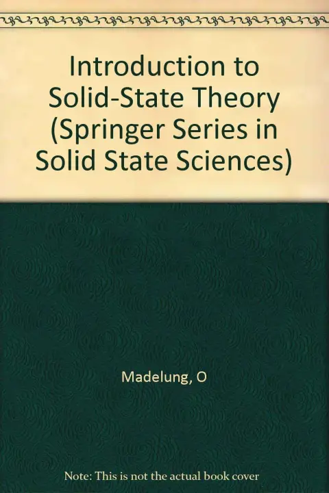 Cover of Introduction to Solid-State Theory