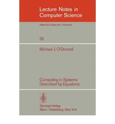Cover of Computing in Systems Described by Equations