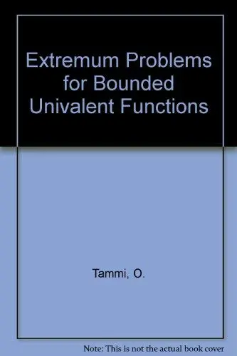 Cover of Extremum Problems for Bounded Univalent Functions