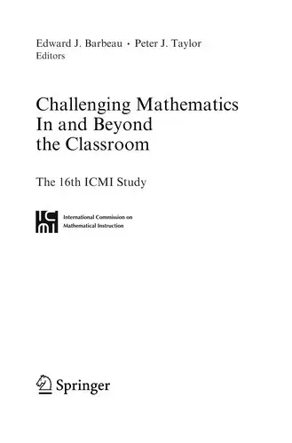 Cover of Challenging Mathematics in and Beyond the Classroom