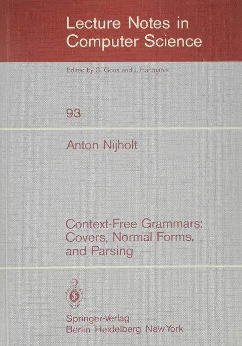 Cover of Context-Free Grammars