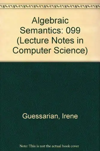 Cover of Algebraic Semantics