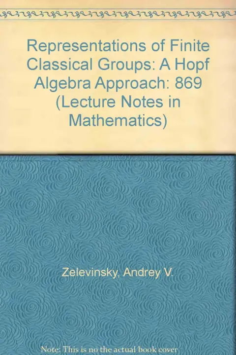 Cover of Representations of Finite Classical Groups