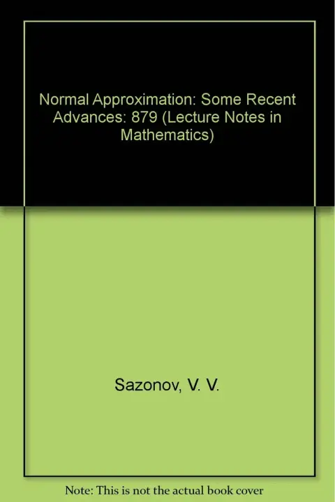Cover of Normal Approximation