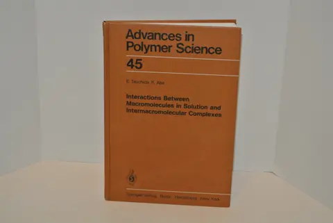 Cover of Advances in Polymer Science