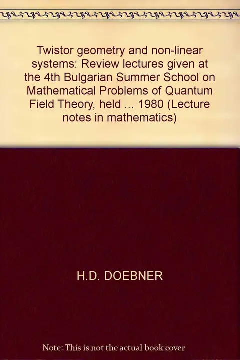 Cover of Twistor geometry and non-linear systems