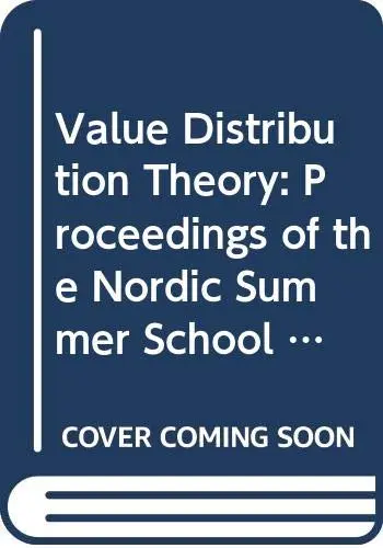 Cover of Value Distribution Theory