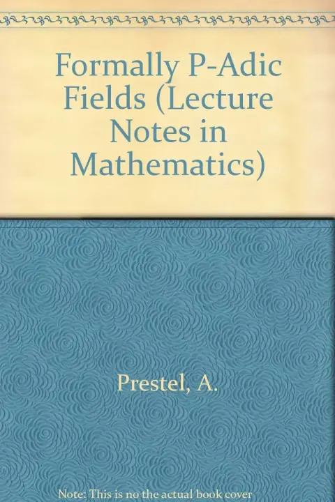Cover of Formally P-Adic Fields