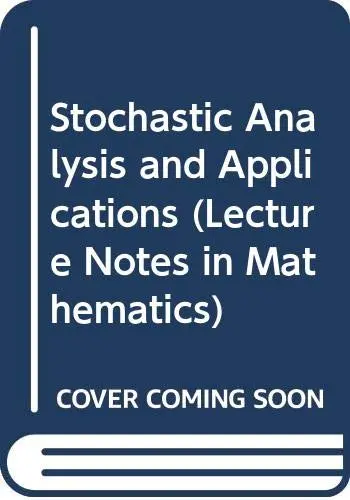 Cover of Stochastic Analysis and Applications