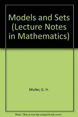 Cover of Models and Sets