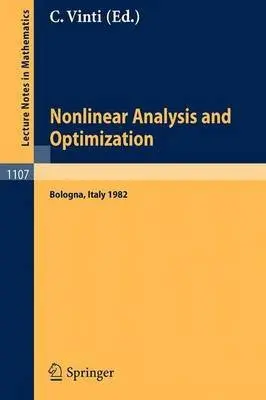 Cover of Nonlinear Analysis and Optimization