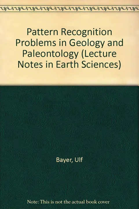 Cover of Pattern Recognition Problems in Geology and Paleontology