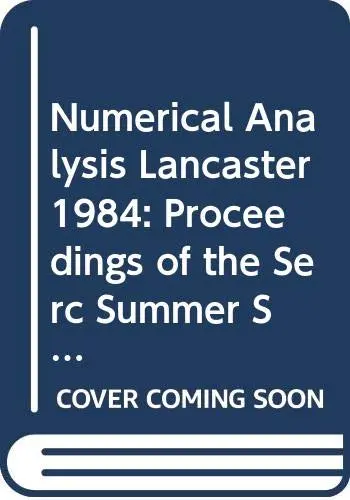 Cover of Numerical Analysis Lancaster 1984